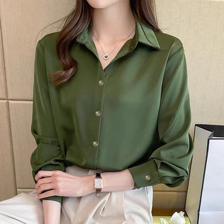 Lorentis Blouse – Elegant Long Sleeve Women’s Top