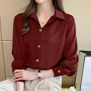 Lorentis Blouse – Elegant Long Sleeve Women’s Top