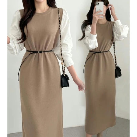 Lorentis Munvi Dress – Elegant Women’s Knit Maxi Dress
