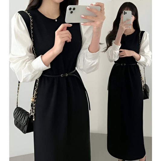 Lorentis Munvi Dress – Elegant Women’s Knit Maxi Dress