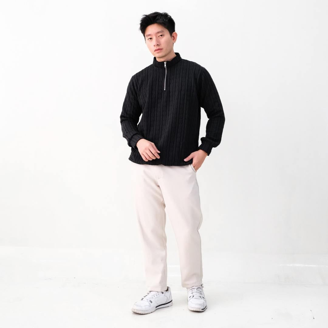 Lorentis Cable Zip Sweater