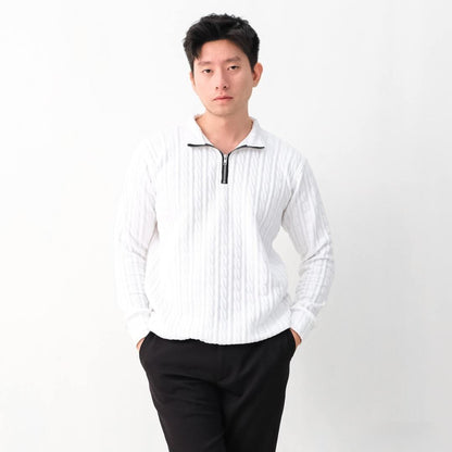 Lorentis Cable Zip Sweater