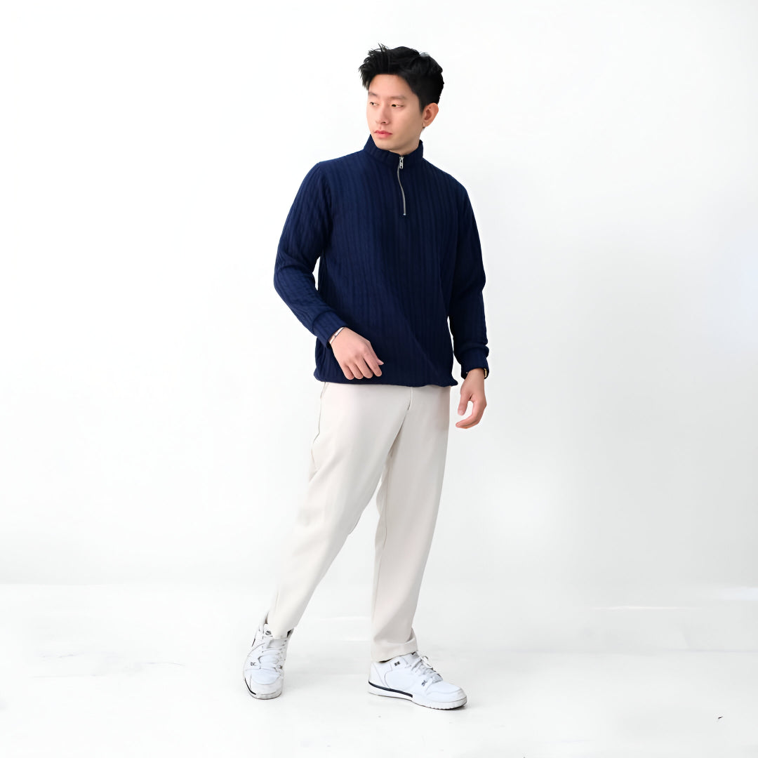 Lorentis Cable Zip Sweater