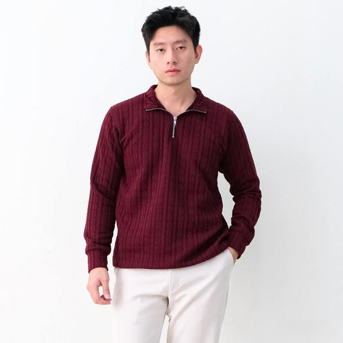 Lorentis Cable Zip Sweater