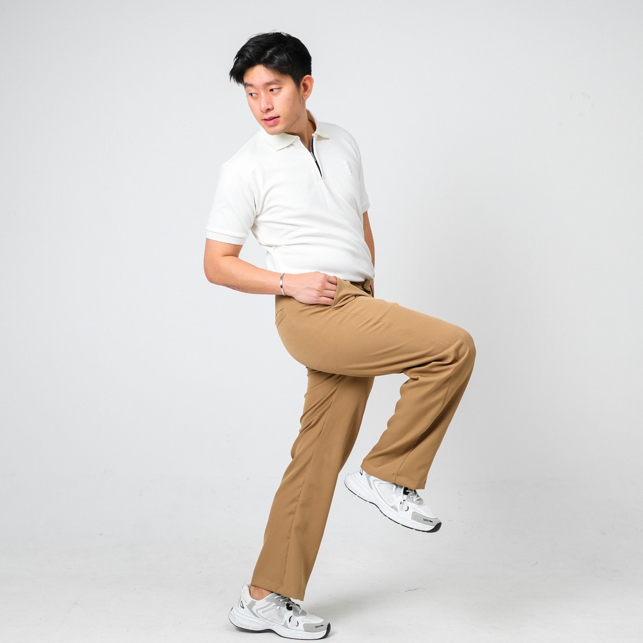 Lorentis Milan Half Zip Polo