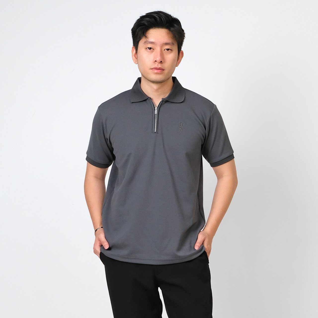 Lorentis Milan Half Zip Polo