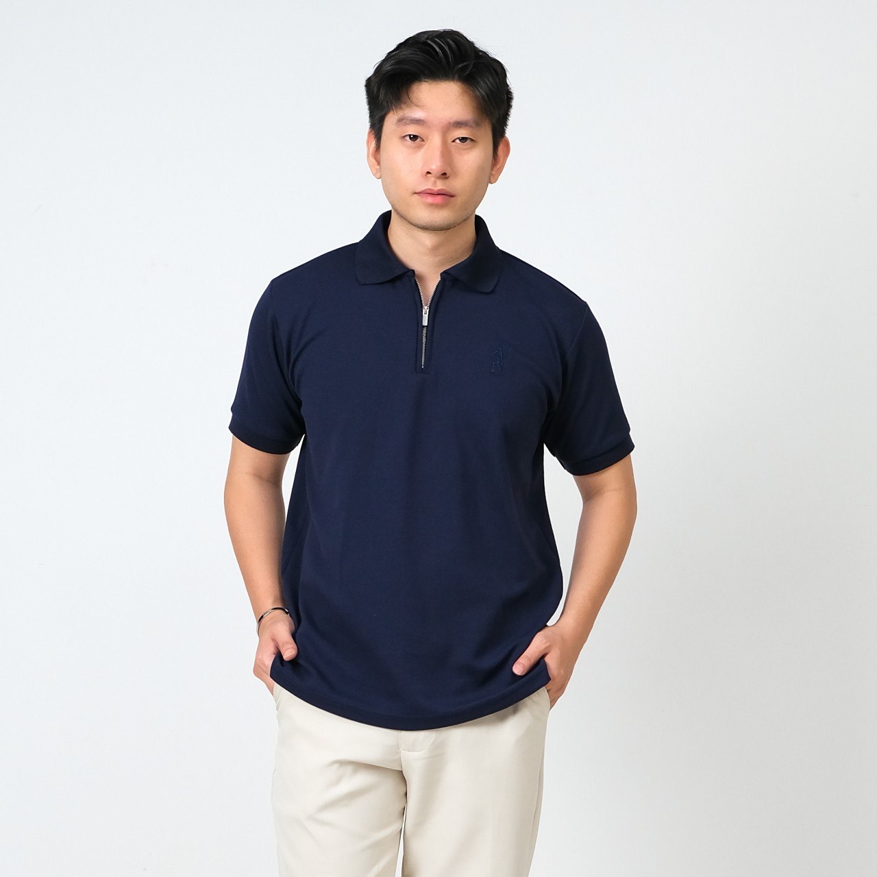 Lorentis Milan Half Zip Polo