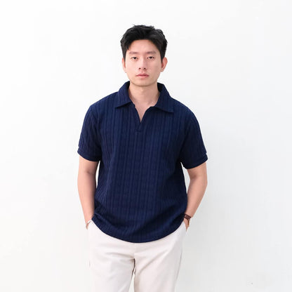 Lorentis Cable Knit Polo