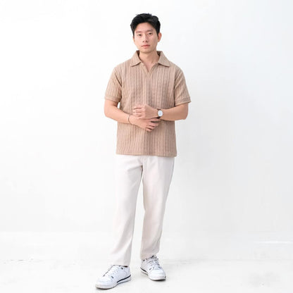 Lorentis Cable Knit Polo