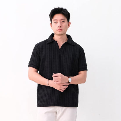 Lorentis Cable Knit Polo