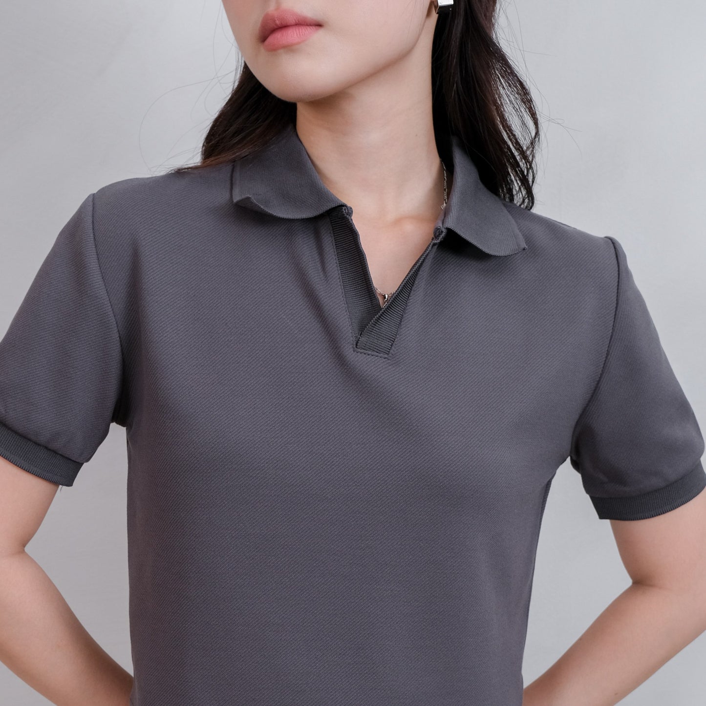 Lorentis Milan Knit Crop Polo