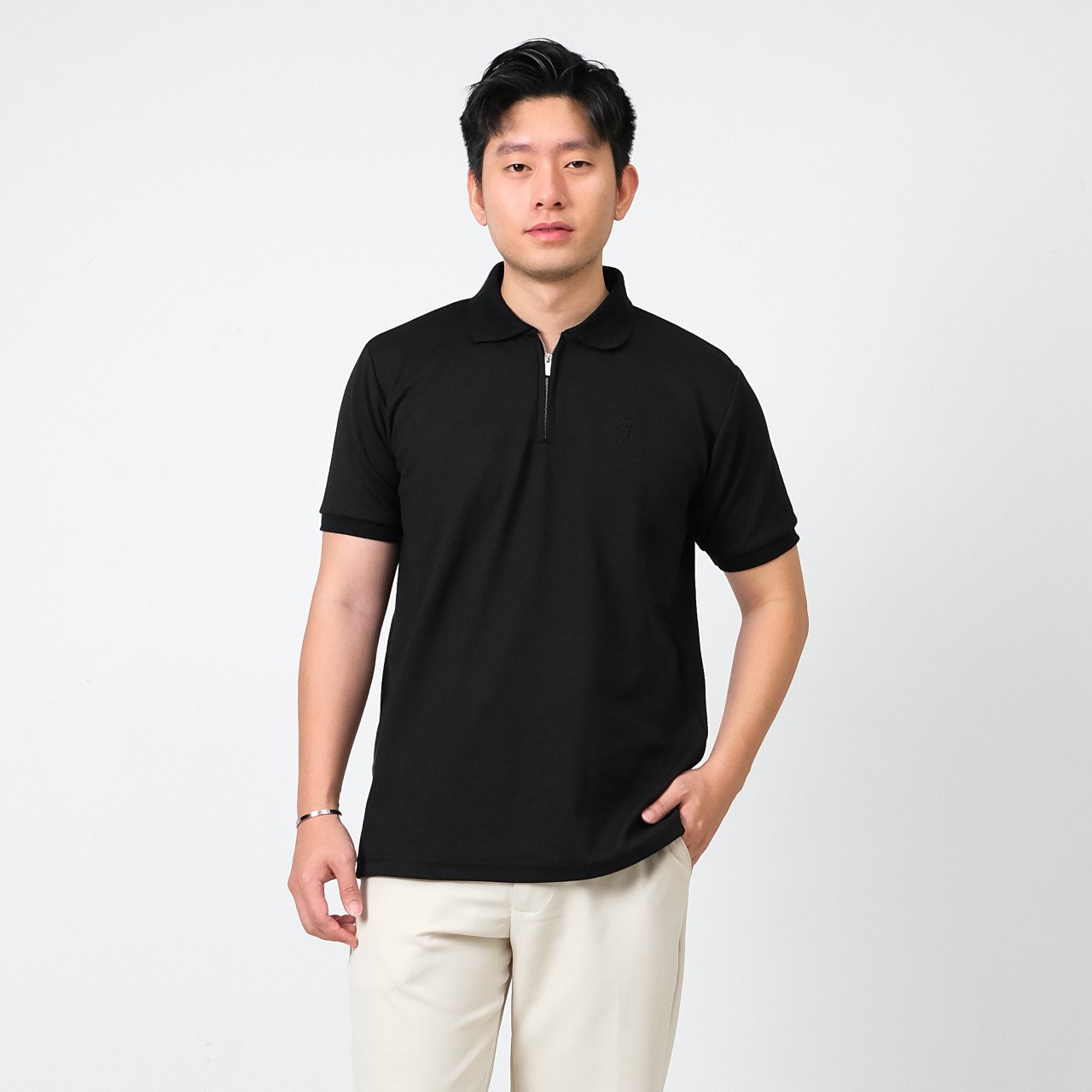 Lorentis Milan Half Zip Polo