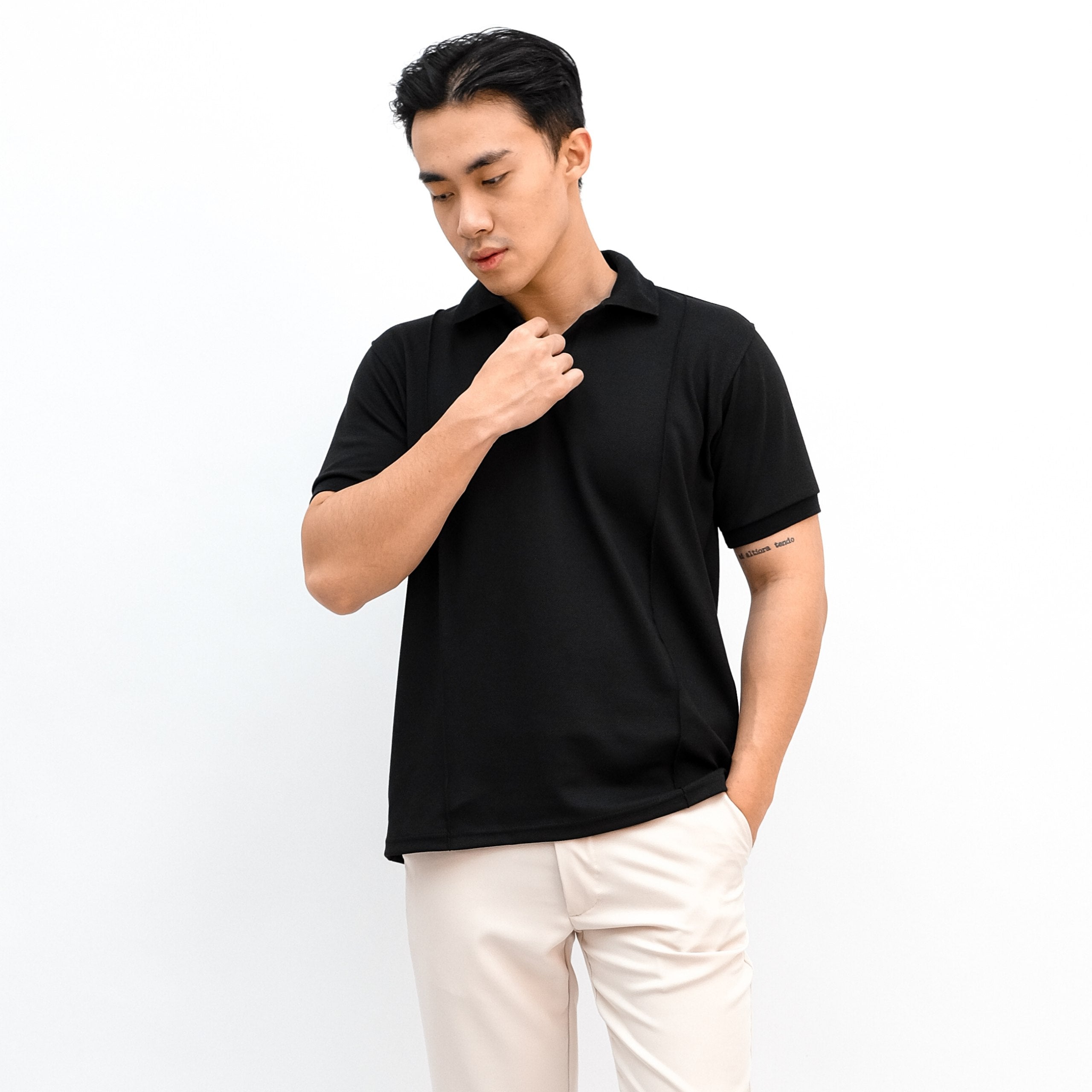 Lorentis Porto Pleated Polo