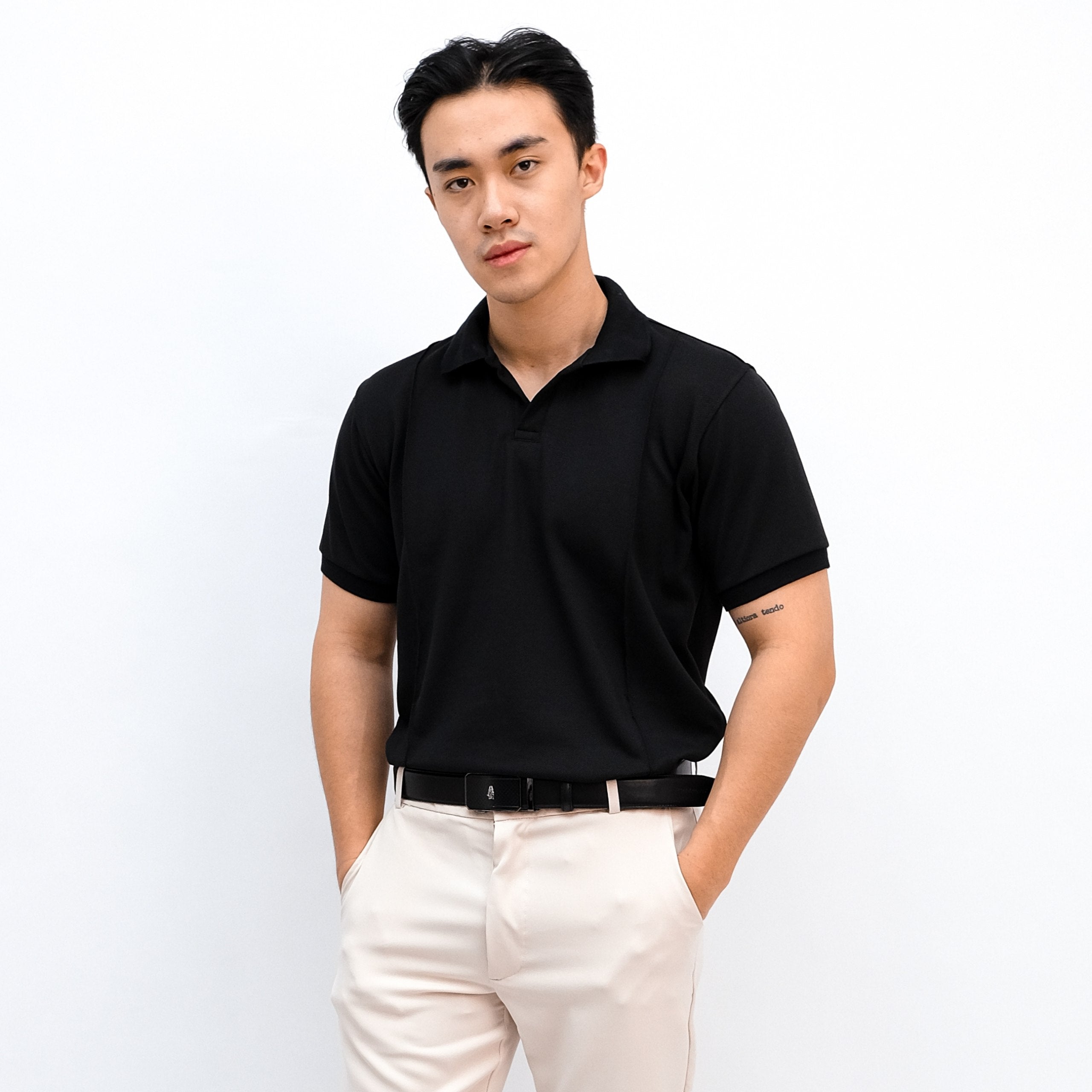 Lorentis Porto Pleated Polo