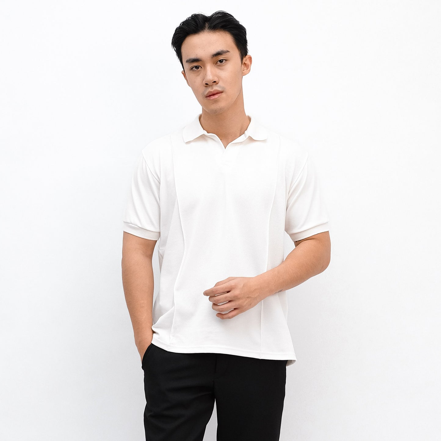 Lorentis Porto Classic Pleated Polo