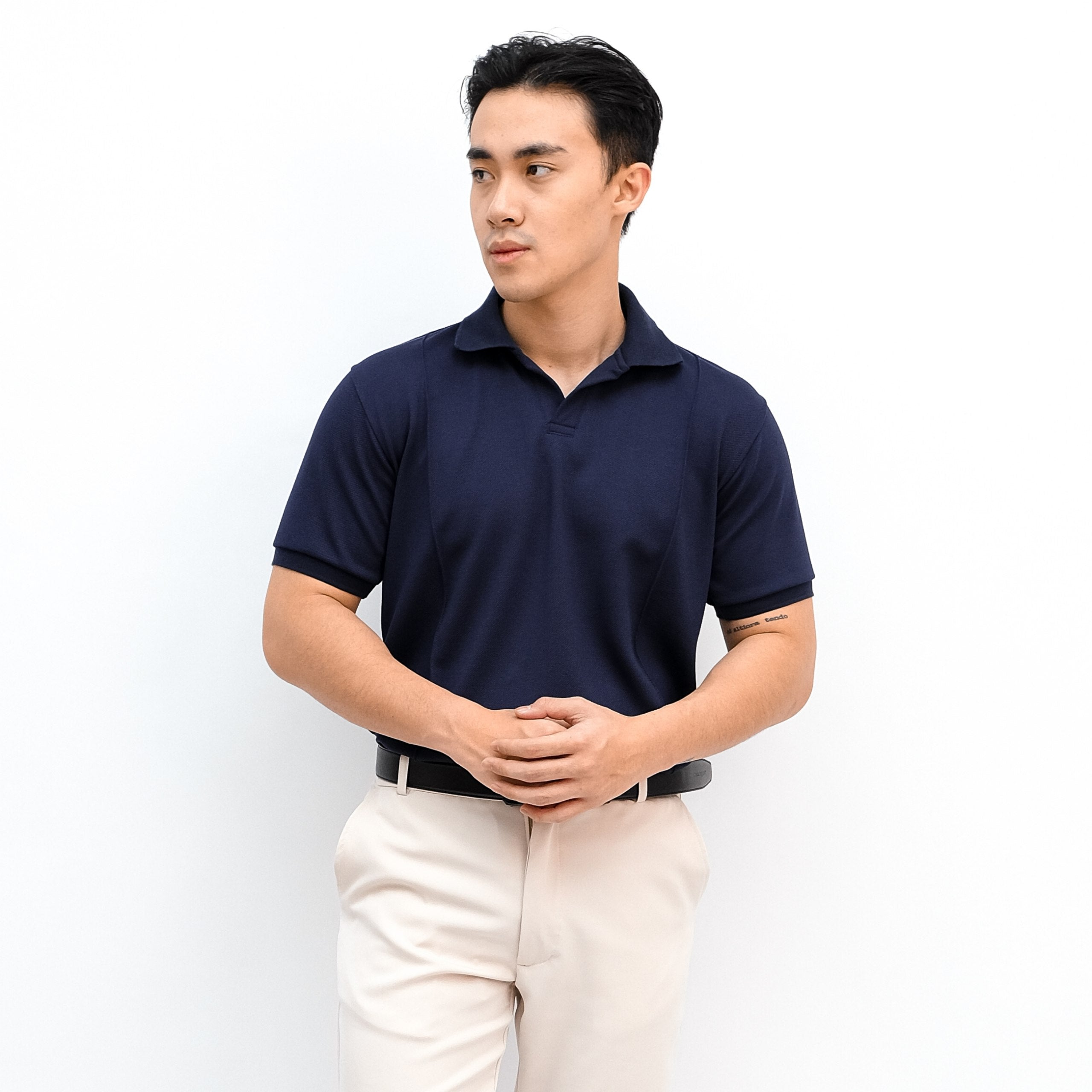 Lorentis Porto Pleated Polo