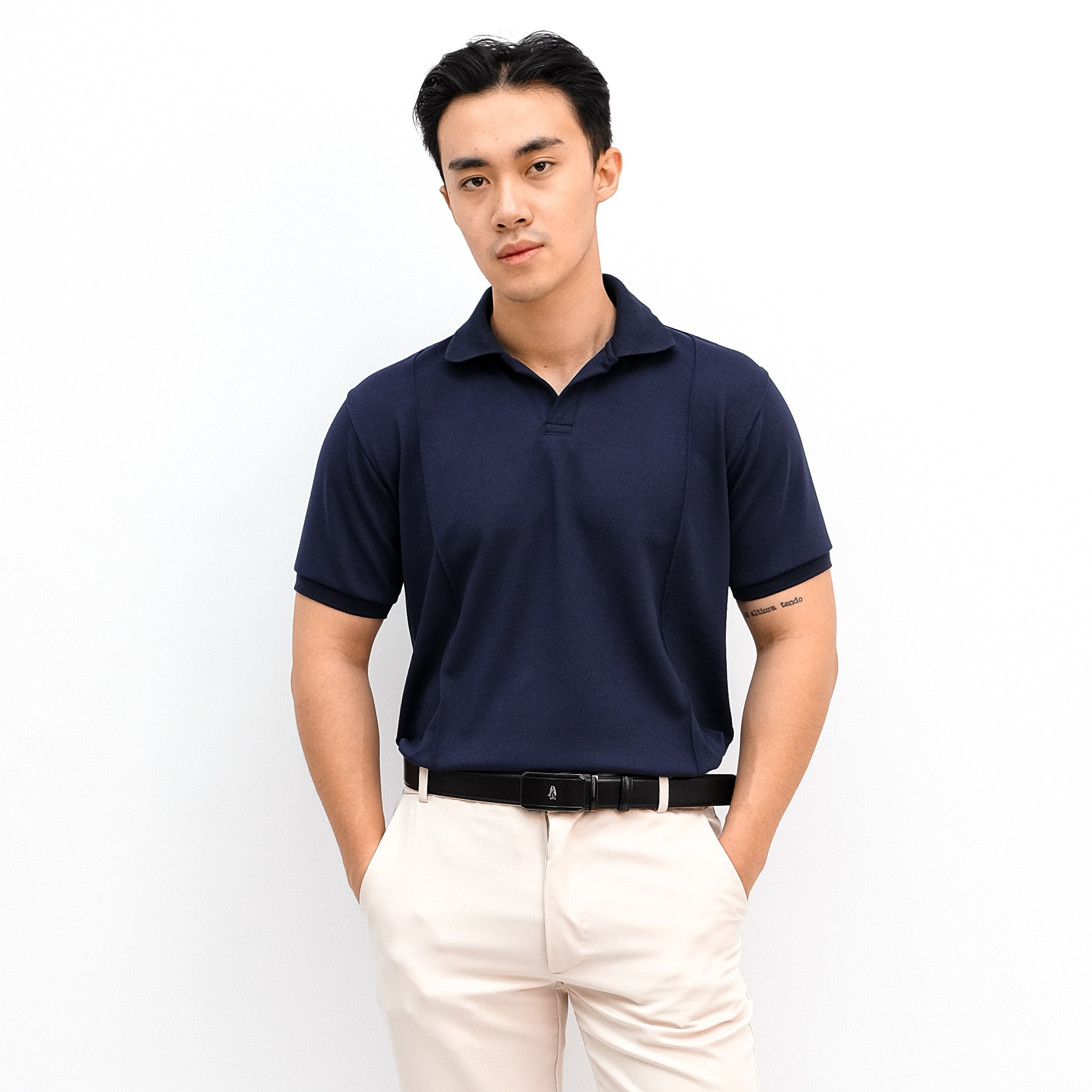 Lorentis Porto Pleated Polo