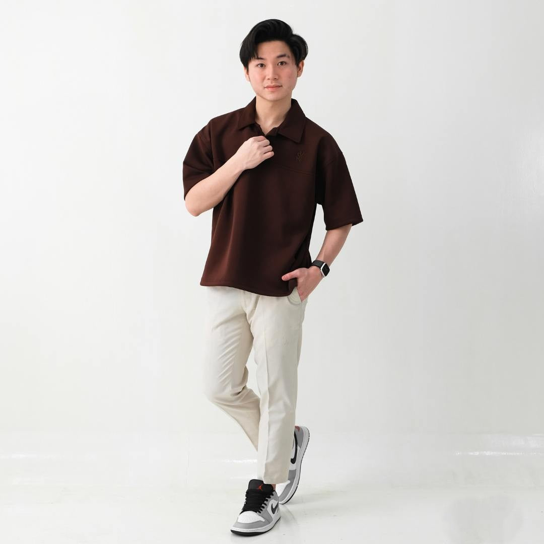 Lorentis Camden Boxy Polo Shirt