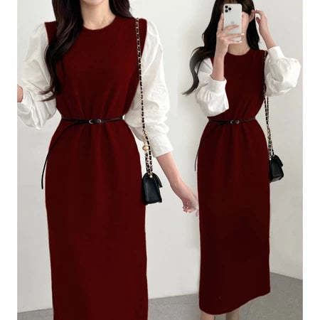 Lorentis Munvi Dress – Elegant Women’s Knit Maxi Dress